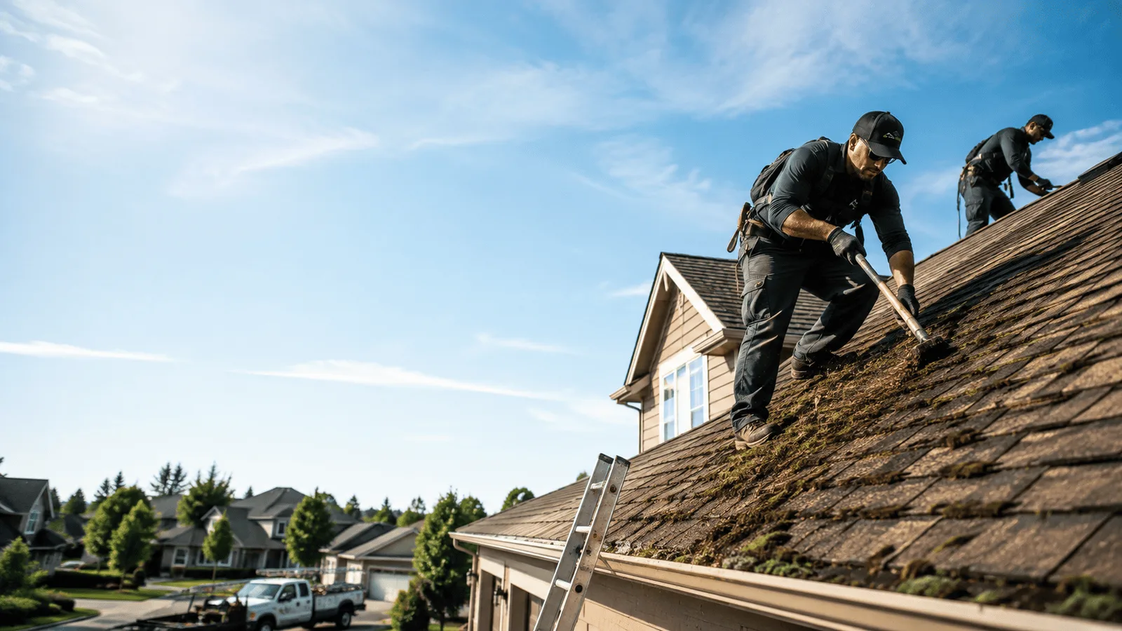 Roof Moss Removal in Dudley, MO near me